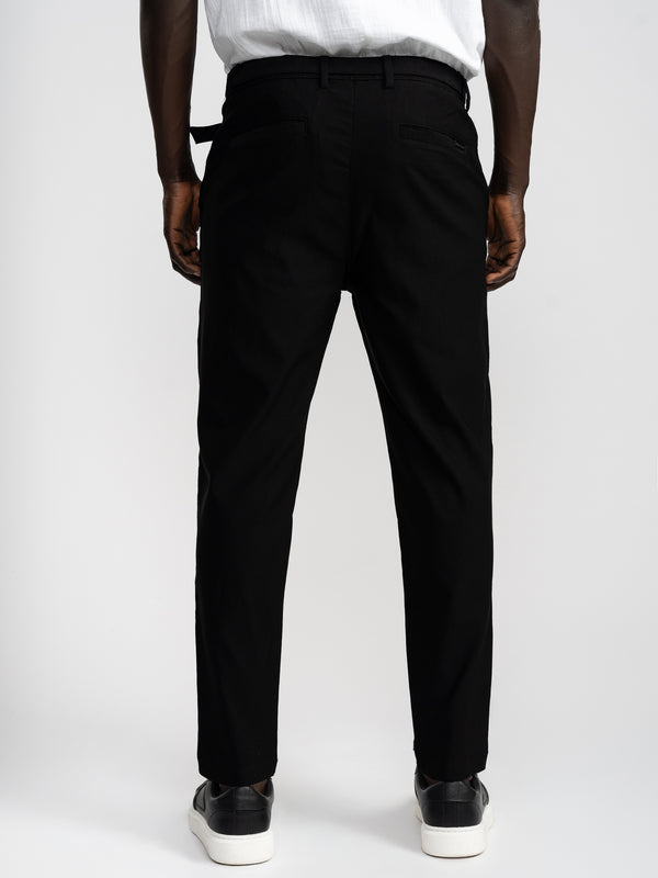 WOVEN PANTS Black / 48