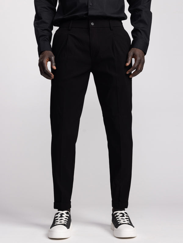 WOVEN PANTS Black / 48