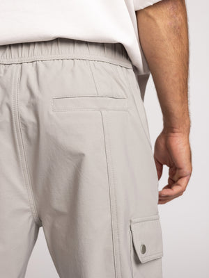 CARGO WOVEN PANTS Light Gray / 48