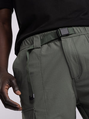 CARGO WOVEN PANTS Green / 48