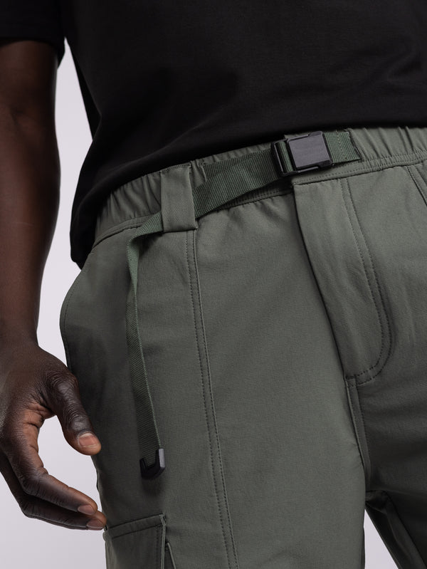 CARGO WOVEN PANTS Green / 48
