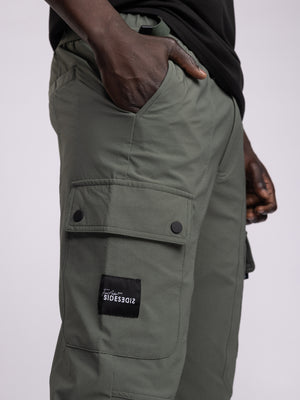 CARGO WOVEN PANTS Green / 48