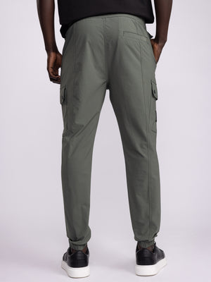 CARGO WOVEN PANTS Green / 48