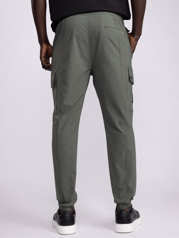 CARGO WOVEN PANTS Green / 48