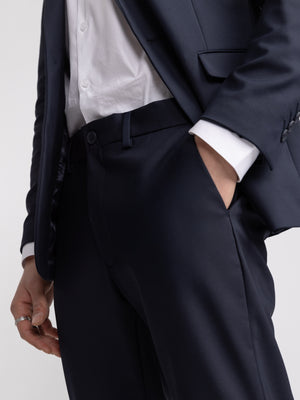 FASHION SUIT PANTS Navy / 48