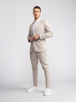 FASHION SUIT PANTS Stone / 48