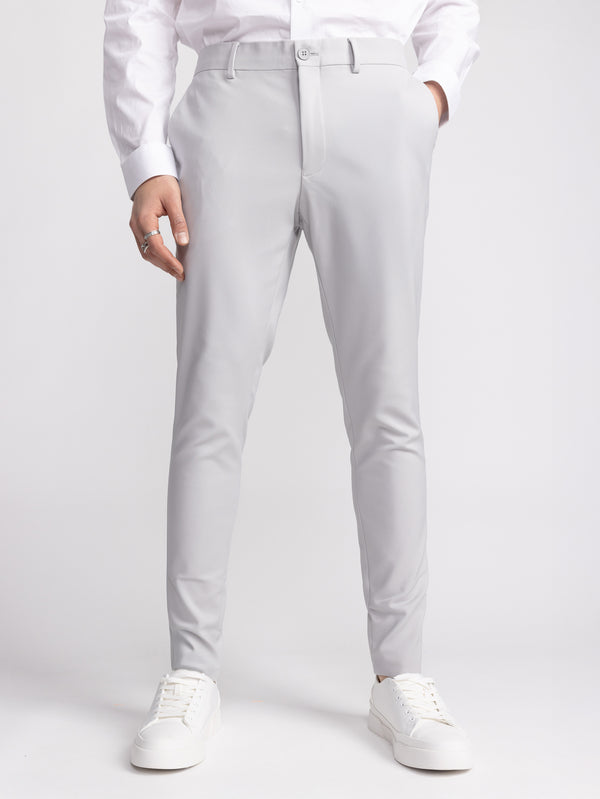 FASHION SUIT PANTS Light Gray / 48