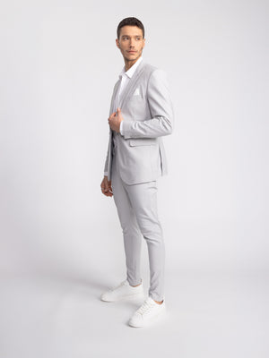 FASHION SUIT PANTS Light Gray / 48