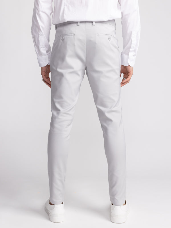 FASHION SUIT PANTS Light Gray / 48