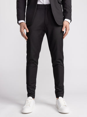 FASHION SUIT PANTS Black / 48