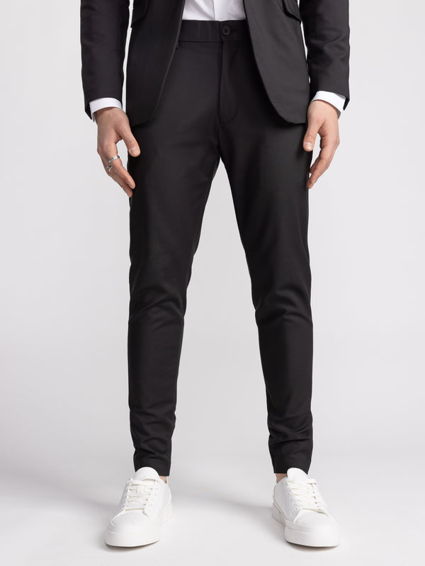 FASHION SUIT PANTS Black / 48