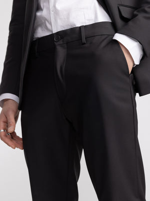 FASHION SUIT PANTS Black / 48