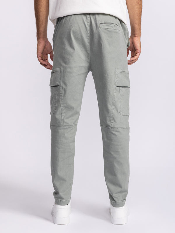 CARGO WOVEN PANTS Saladin / 48