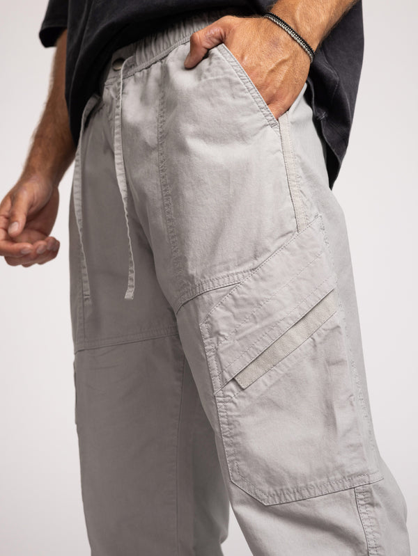 CARGO WOVEN PANTS Gray / 46
