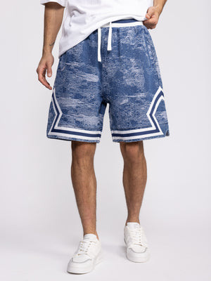 WOVEN BERMUDA Blue / XXL