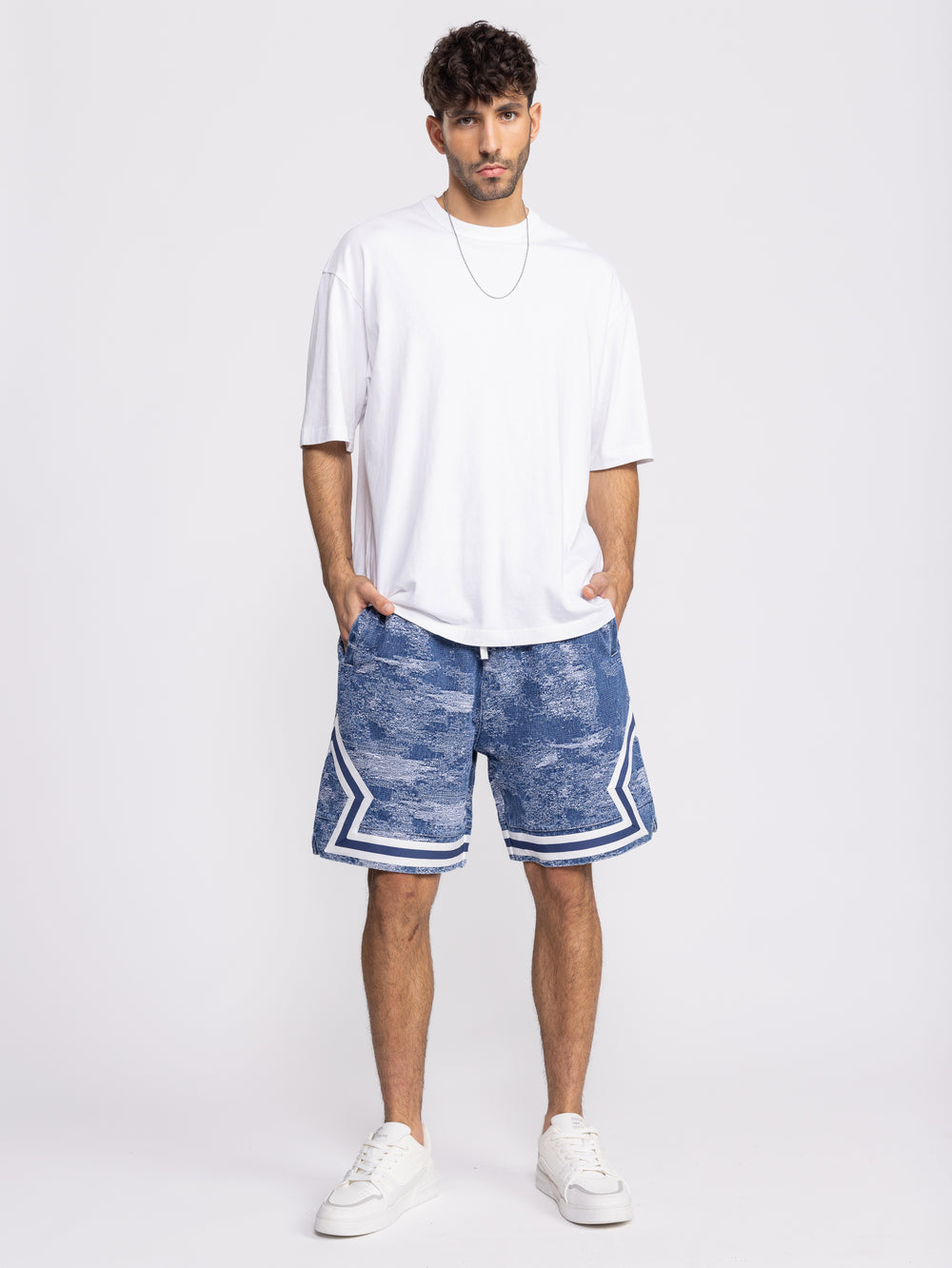 WOVEN BERMUDA Blue / XXL