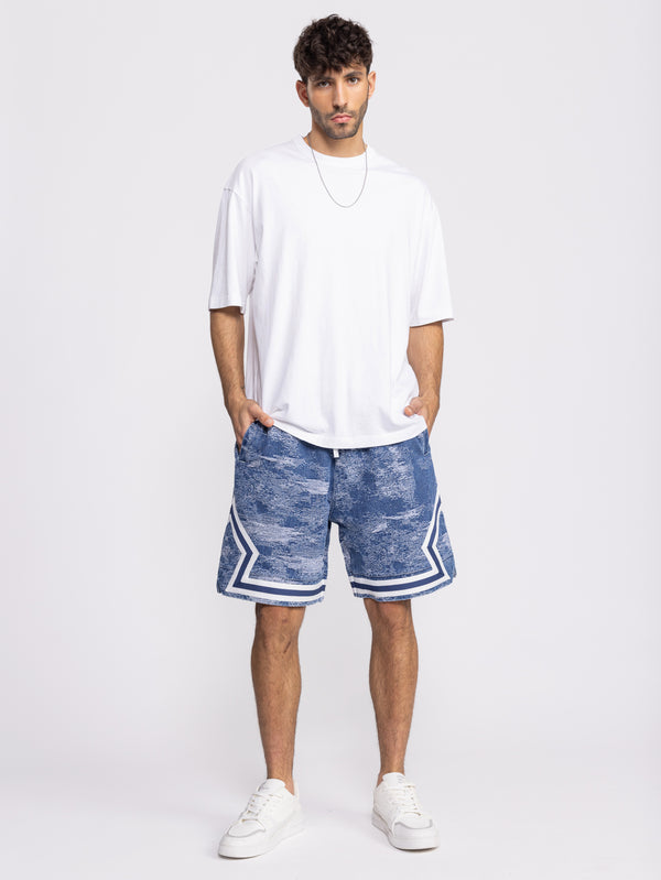 WOVEN BERMUDA Blue / XXL