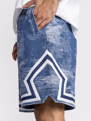 WOVEN BERMUDA Blue / XXL