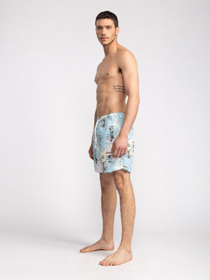 SWIMWEAR Light Blue / XXL