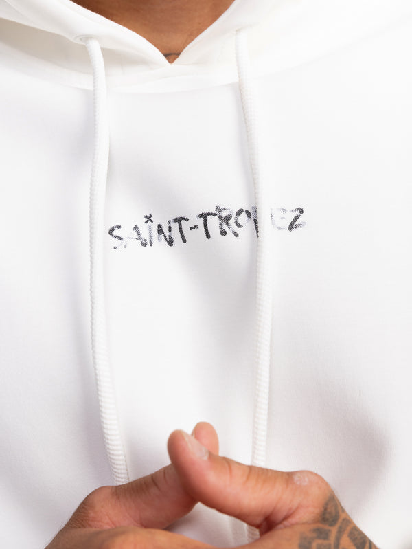 FASHION HOODIE White / XXS