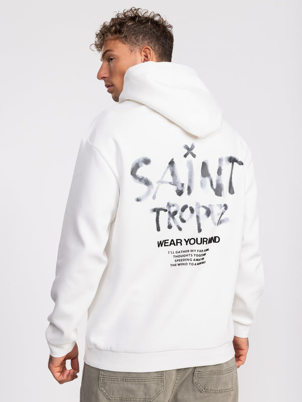 FASHION HOODIE White / XXS