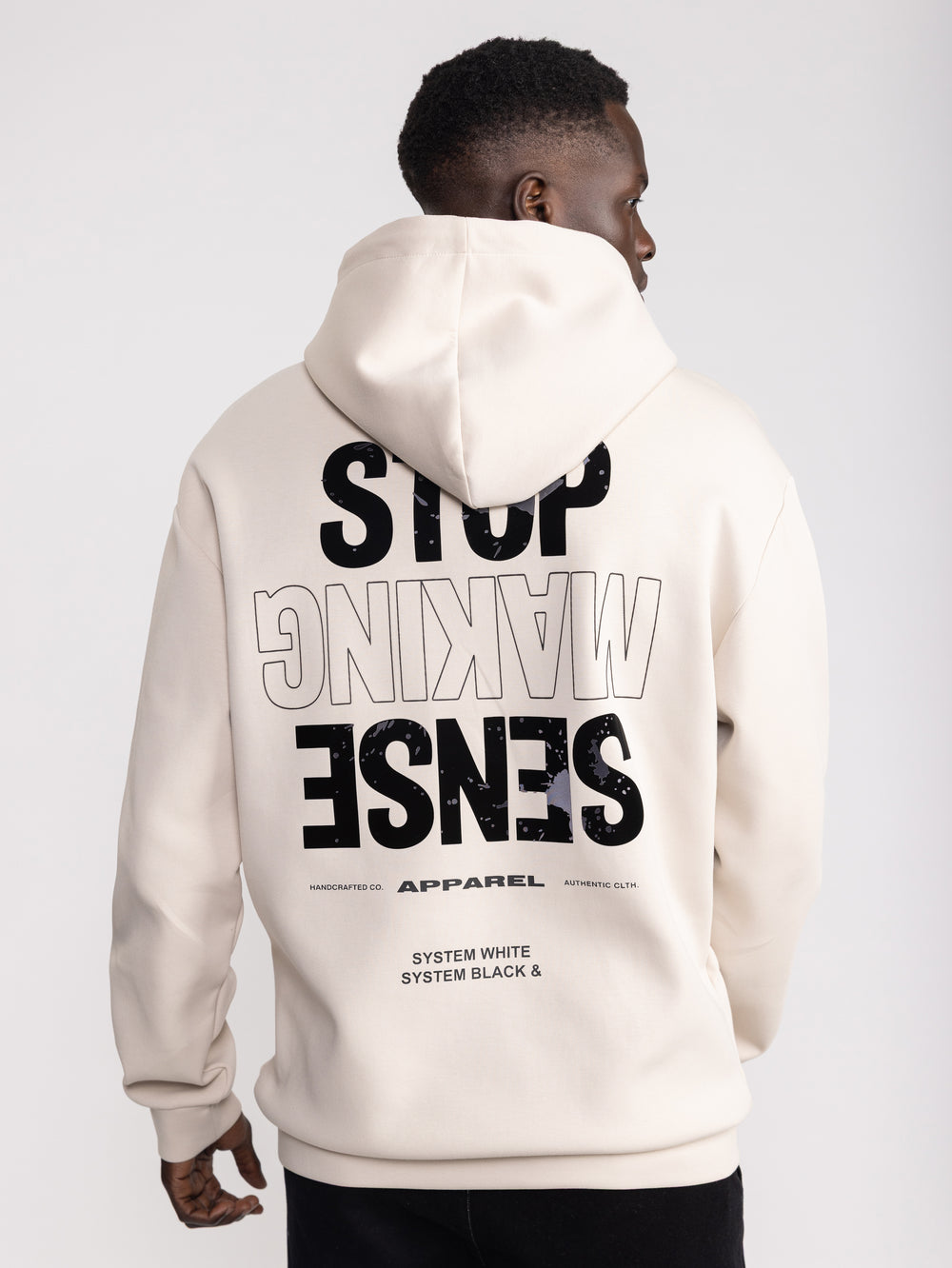 FASHION HOODIE Stone / XXS