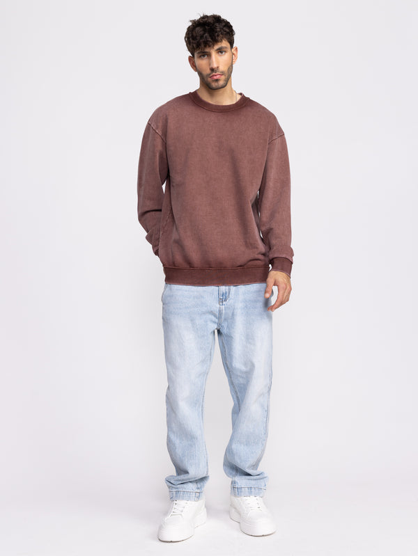 FASHION SWEATSHIRT Burgundy / XXS