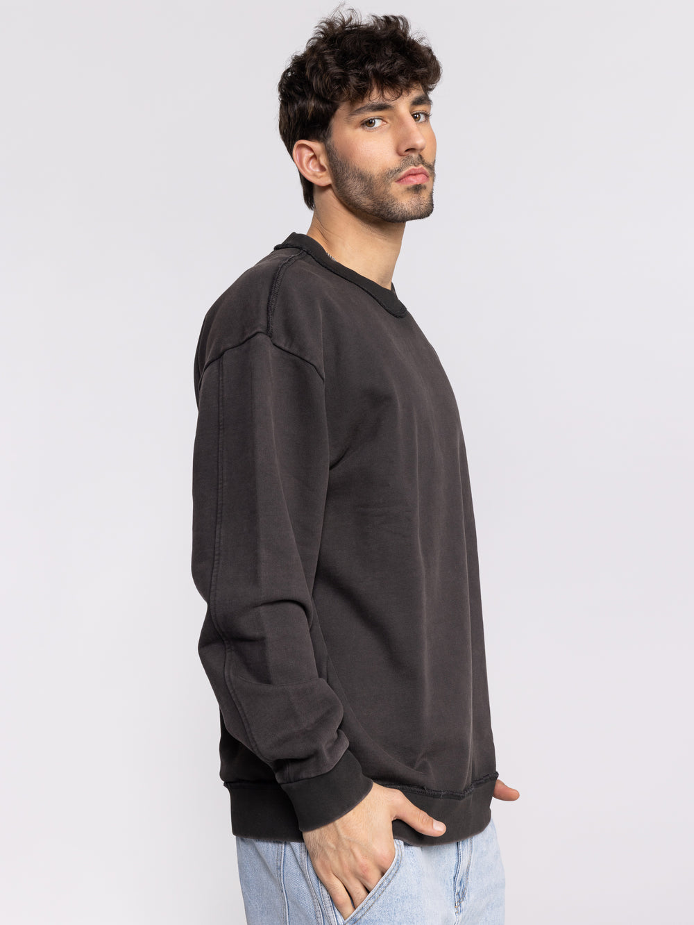 FASHION SWEATSHIRT Burgundy / XXS