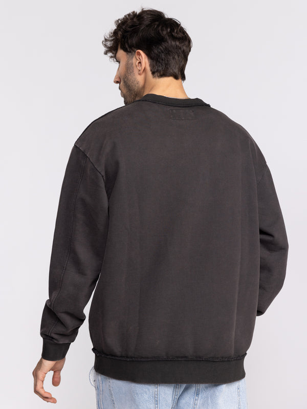 FASHION SWEATSHIRT Black / XXS