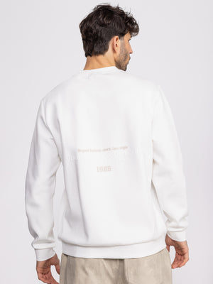 FASHION SWEATSHIRT White / XXS