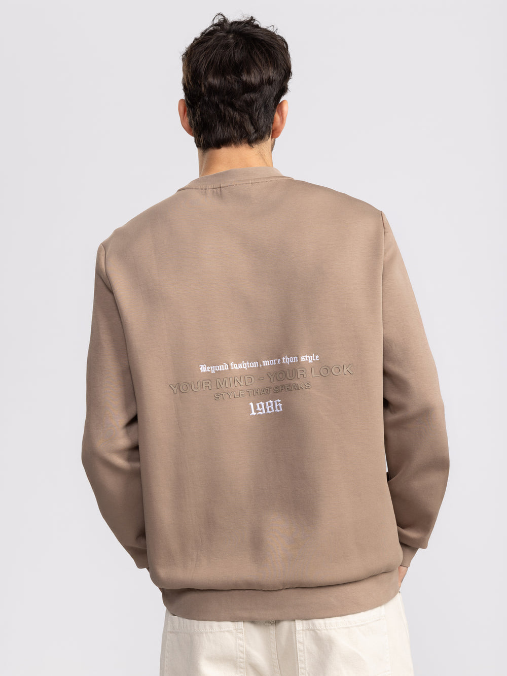 FASHION SWEATSHIRT White / XXS