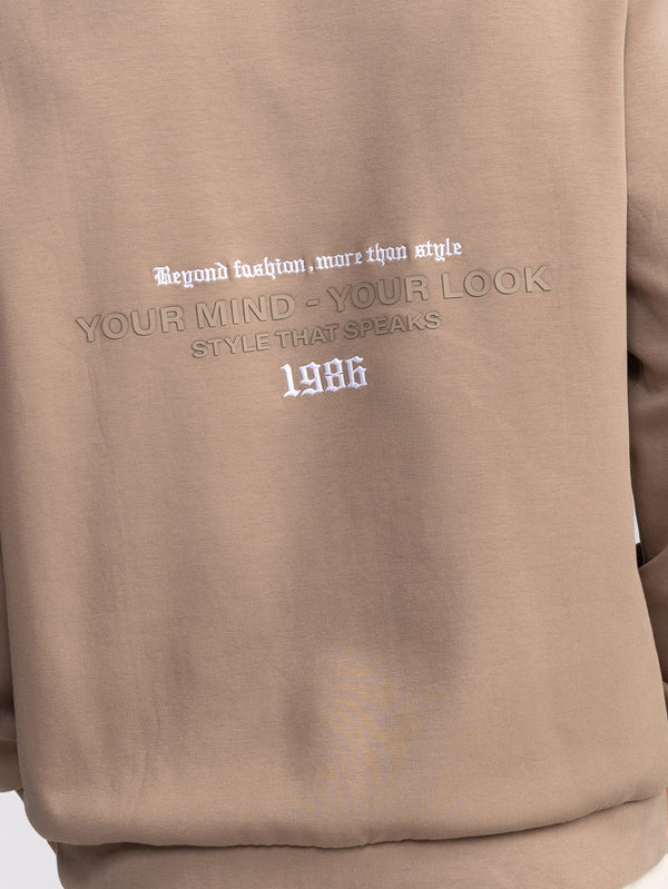 FASHION SWEATSHIRT Mocha / XXS