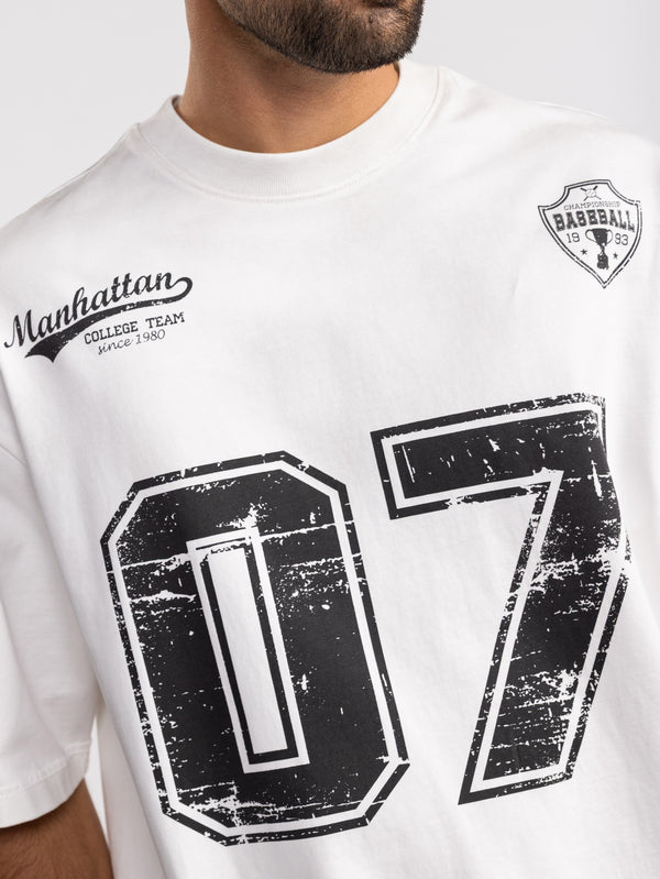 T-SHIRT OVER SIZE White / XXL