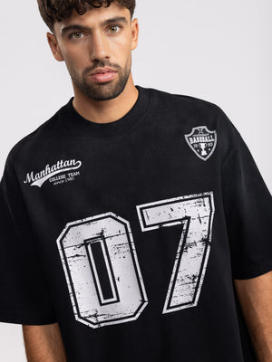 T-SHIRT OVER SIZE Black / XXL