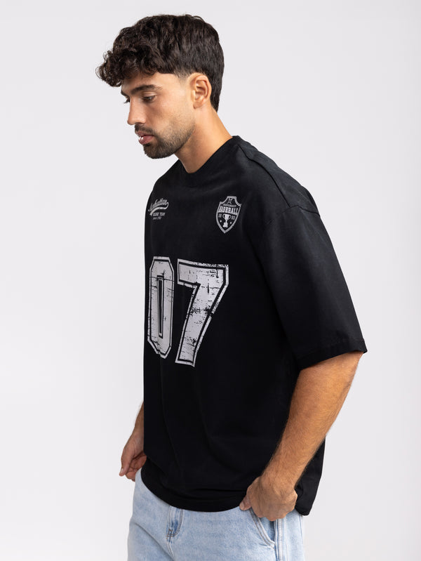 T-SHIRT OVER SIZE Black / XXL