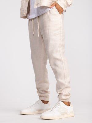 WOVEN PANTS Stone / 46