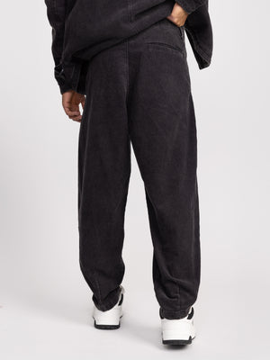 WOVEN PANTS Black / 48