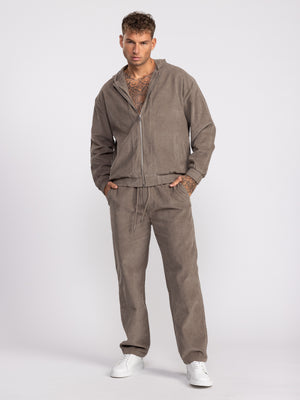 WOVEN PANTS Mocha / 48