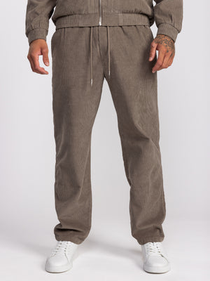 WOVEN PANTS Mocha / 48