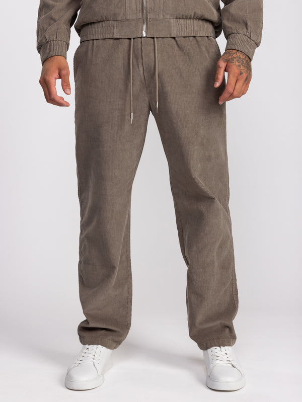 WOVEN PANTS Mocha / 48