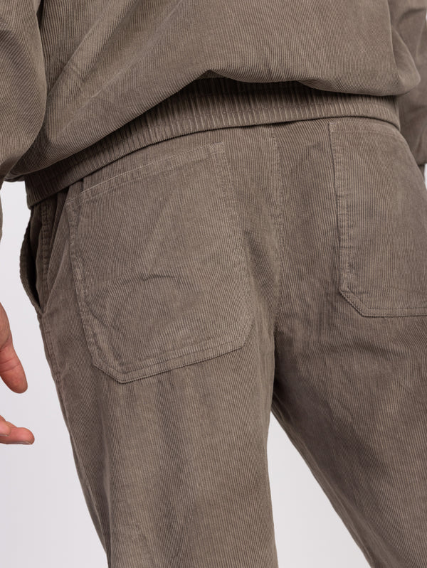 WOVEN PANTS Mocha / 48