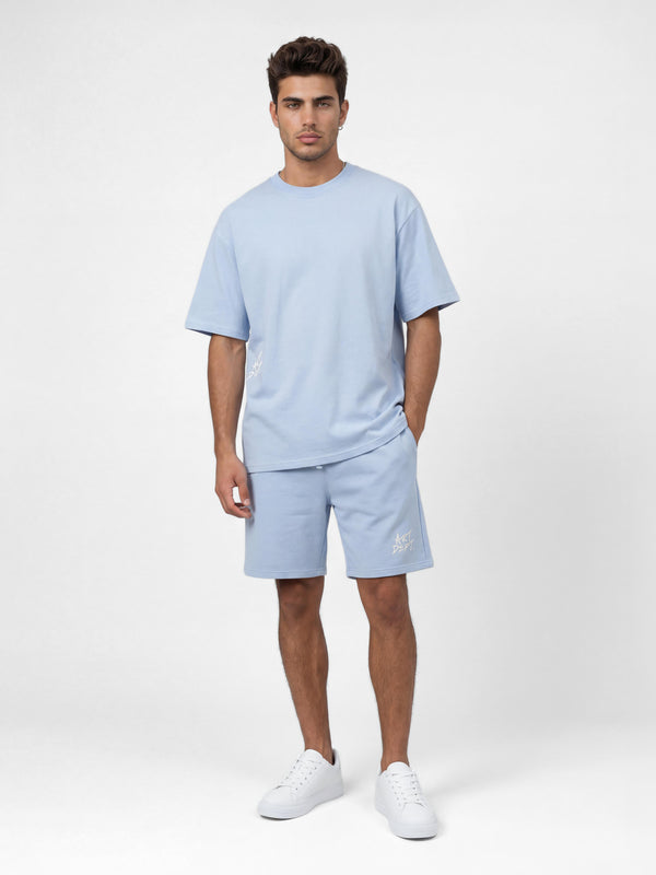 FASHION SET TOP Light Blue / XXS