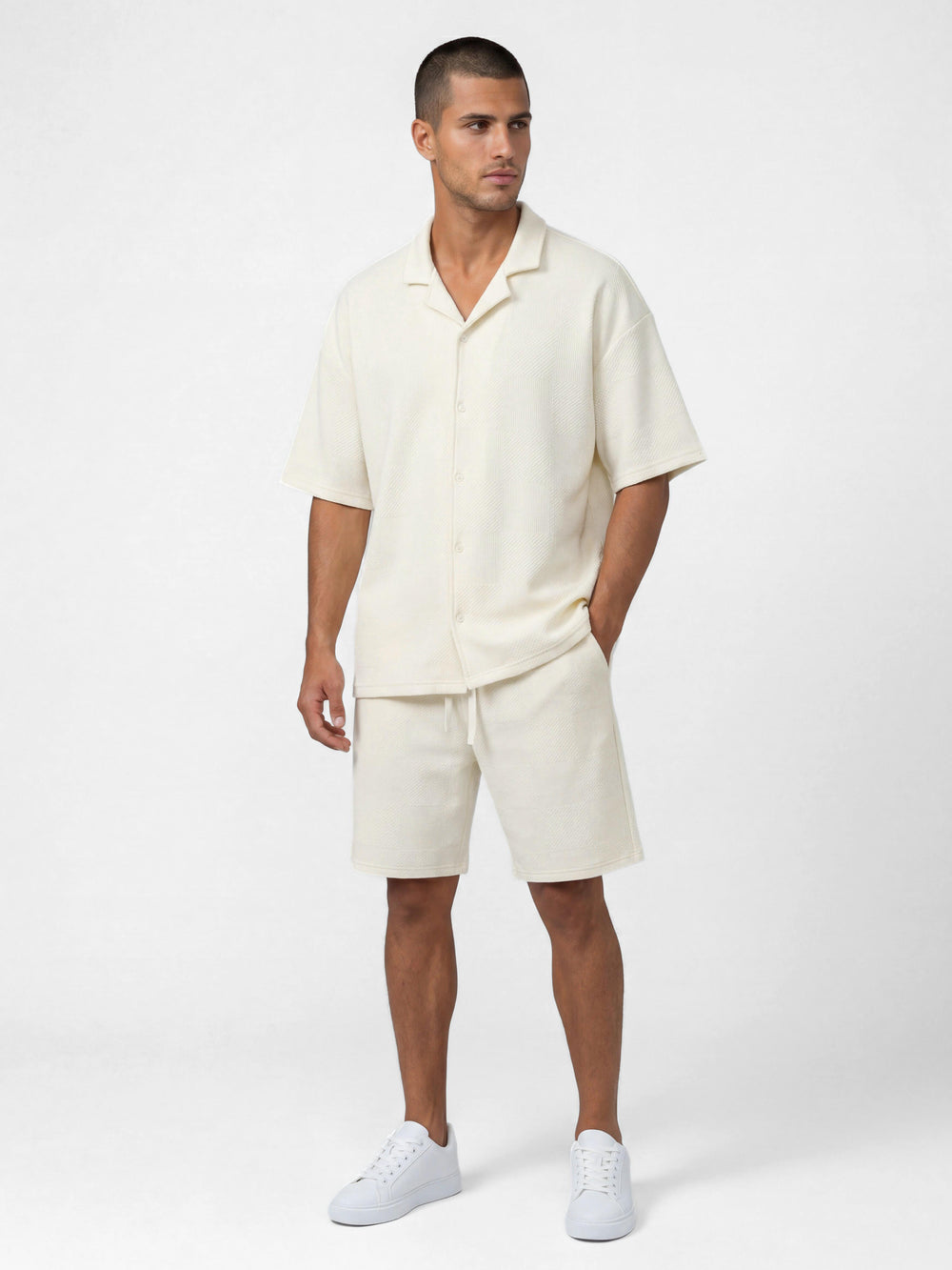 SET BOTTOM RESORT Cream / XXL