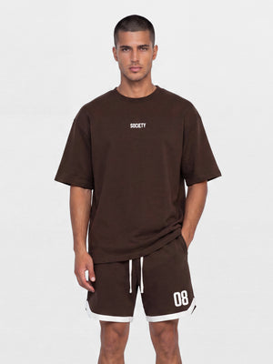 FASHION SET TOP Brown / XXS