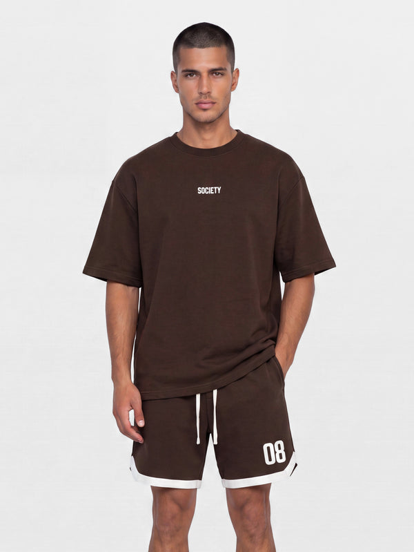 FASHION SET TOP Brown / XXS