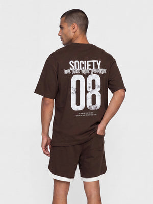 FASHION SET TOP Brown / XXS