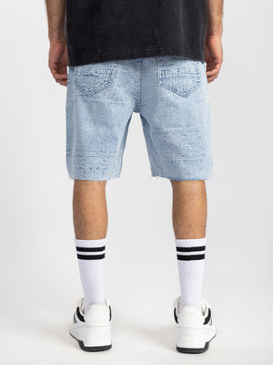 JEANS BERMUDA Light Blue / 46