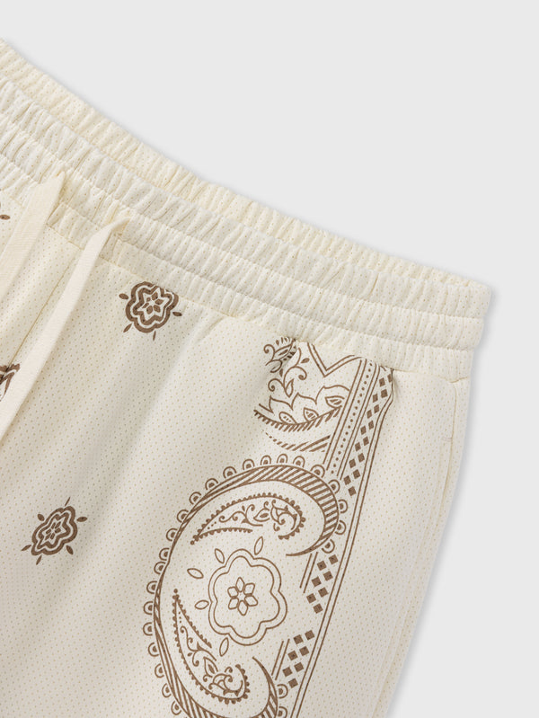 WOVEN BERMUDA Cream / XXL