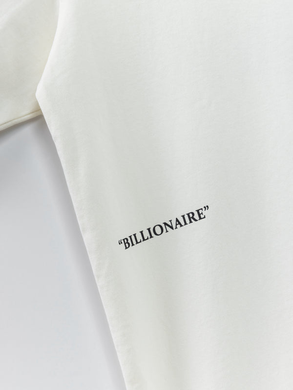 T-SHIRT OVER SIZE Cream / XXS