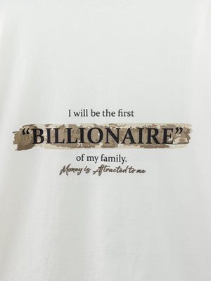 T-SHIRT OVER SIZE Cream / XXS